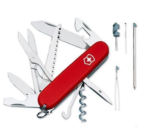 Складной нож Victorinox Huntsman Plus (1.3715) 91 мм., 18 функций - Wenger-Victorinox.Ru