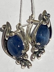 Онега нат ( серьги из серебра)