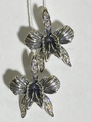 Клэр (серьги из серебра)