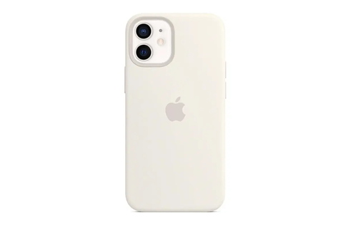Чехол для IPhone 12 mini, Silicone Case with MagSafe, White (MHKV3ZM/A)