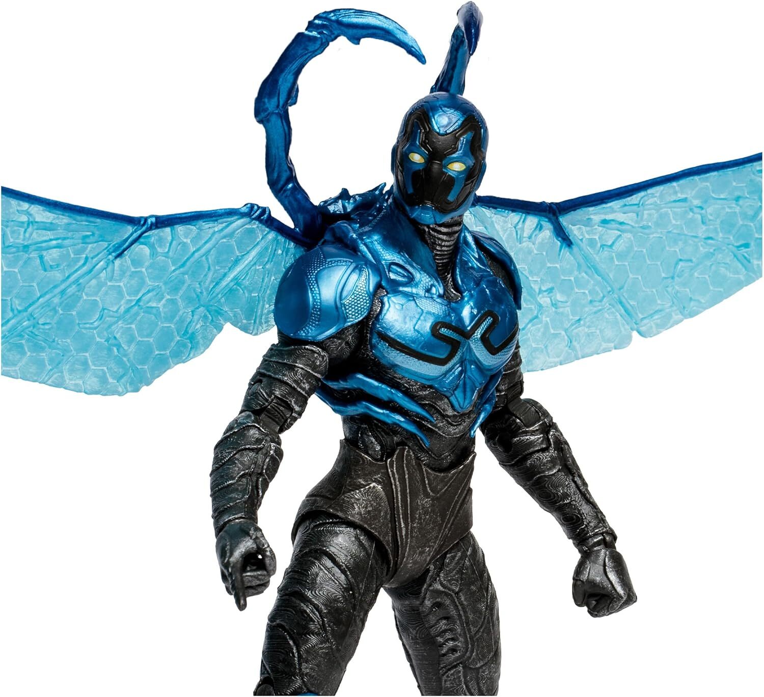 Фигурка Синий Жук: купить фигурки по фильму Blue Beetle от Mcfarlane в  интернет магазине Toyszone.ru