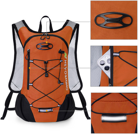 Картинка рюкзак беговой Nevo Rhino 9006-nw Orange - 5