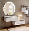 Cezares 45010 Зеркало со встроенной LED подсветкой, Bluetooth, 108х100