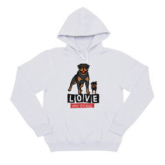 Толстовка "Ротвейлер - LOVE"