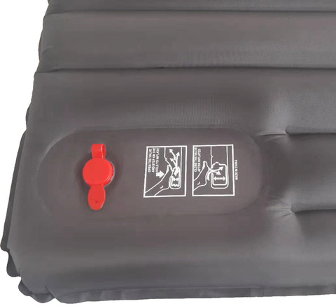 Картинка коврик надувной Btrace AirMat Delux серый - 3