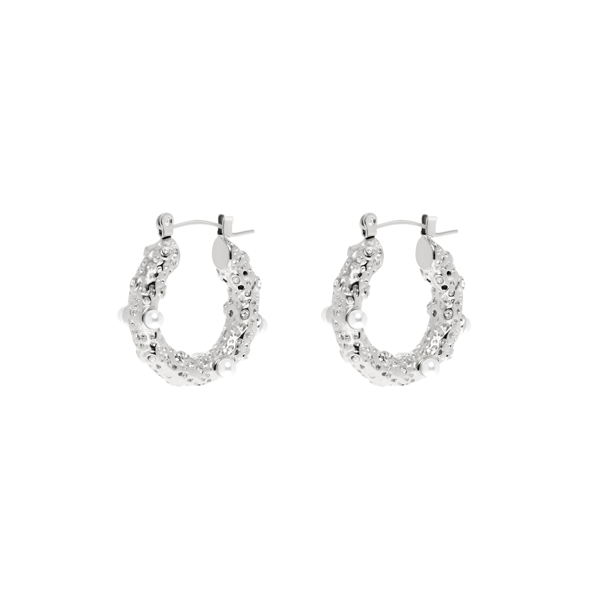 Ivy Earrings - Silver