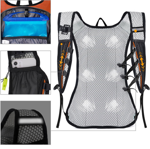 Картинка рюкзак беговой Nevo Rhino 9006-nw Orange - 4