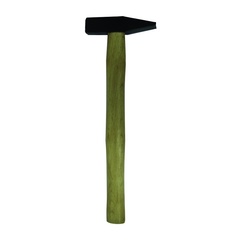 БИБЕР 85354 Молоток с дер. ручкой Стандарт 0,4кг---