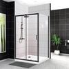 BelBagno UNO-195-AH-1-120/80-C-NERO Душевые уголки