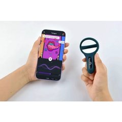 Виброкольцо Magic Motion Rise темно-зелёное