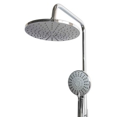 Дикалан 67-0-746 Душевая стойка однорычажная, с тропич. душ., лейкой, смесителем, корот.гусак,35мм, (шт.)