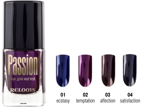 RELOUIS Лак для ногтей Passion тон 03 Affection