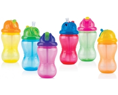 Поильник с силиконовой трубочкой непроливайкой (стандарт)