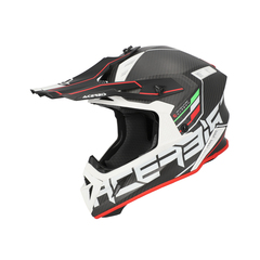 Шлем Acerbis STEEL CARBON Black/Red размер XL (61-62) Вес 1092 грамм