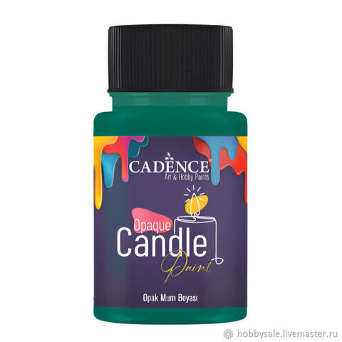 краска для свечей Candle Paint 29 зеленая сосна 50мл