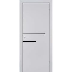 Купить Межкомнатная дверь эмаль Смальта Лайн 07 френч грей глухая