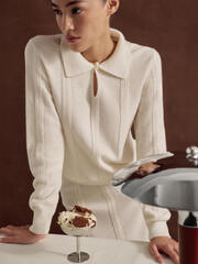 Джемпер SCARLETT, молочный