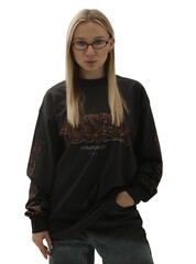 Лонгслив Balenciaga Offshore (Black Faded)
