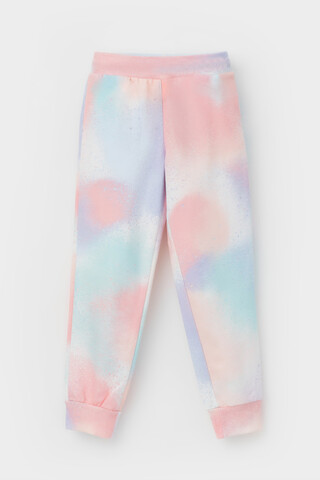 брюки  для девочки  КР 400536-1/разноцветный спрей