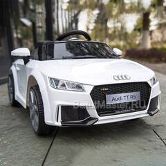 Детский электромобиль "AUDI TTRS" 6V, белый