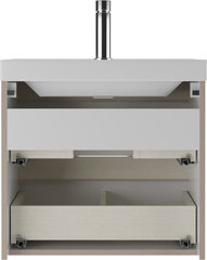 Тумба подвесная под умывальник Дюна 60 Латте В2