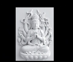 Силиконовый молд накладка Индия № 0258