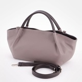 Сумка Саломея 362 наппа тауп + шоколад