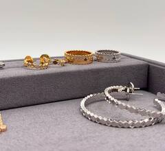 54234 - Серьги-конго BEe CHAUMET lux качество VGOLD