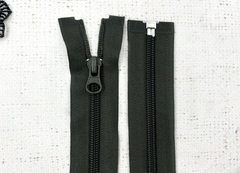 Молния спираль, Т5, L 90 см, тёмный хаки
