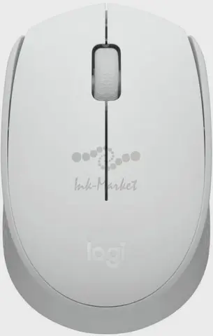 Беспроводная мышь оптическая Logitech M171, белая, радиоканал 2.4ГГц, USB, 1000dpi