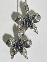Клэр (серьги из серебра)