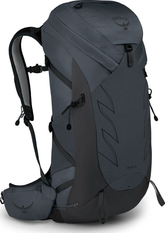 Картинка рюкзак туристический Osprey Talon 36 Eclipse Grey - 1