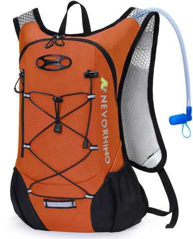 Картинка рюкзак беговой Nevo Rhino 9006-nw Orange - 6