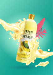 Bio World Fresh Splash Гель для душа Питательный 1000мл