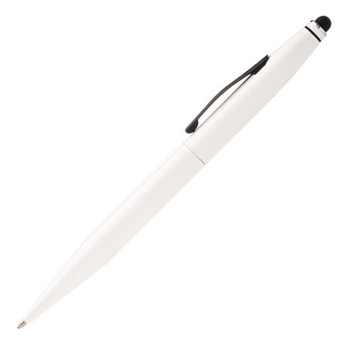 Ручка шариковая Cross Tech2, Pearl White со стилусом, M, BL (AT0652-5)