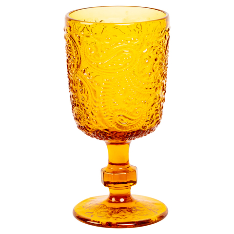 Набор бокалов 6шт 300мл Объект мечты Светский прием Пэйсли янтарь OM-21091711