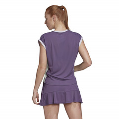 Женская теннисная футболка Adidas Women Tee Heat Ready - purple tint/tech purple