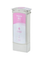 Струйный картридж Sakura C4935A (№81 Light Magenta) для HP Designjet 5000/5000PS/5500/5500PS, водорастворимый тип чернил, пурпурный, 750 мл.