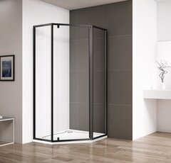 Cezares ECO-O-P-1-90-P-NERO ECO-O-P-1-90-P-NERO Душевой уголок фото