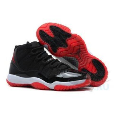 Air Jordan Retro XI (11) "Bred" High (Black/Varsity Red)