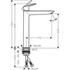 Hansgrohe Logis 71258000 Смеситель для раковины-чаши