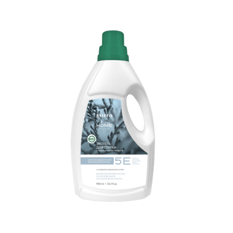 ЭКОГЕЛЬ ДЛЯ СТИРКИ БЕЛЬЯ с эфирным маслом кипариса 950 мл