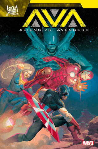 Aliens Vs Avengers #1 (Cover A) (ПРЕДЗАКАЗ!)