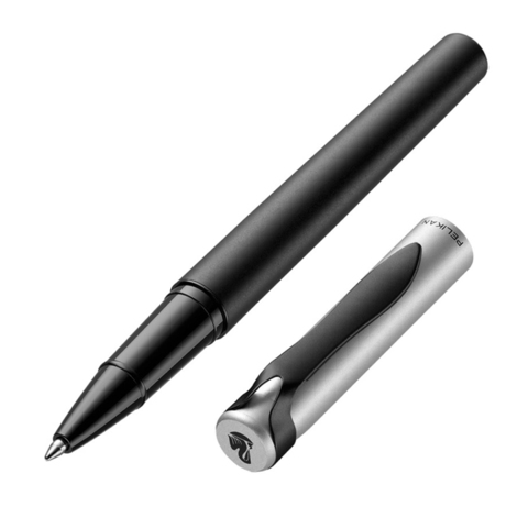 Ручка-роллер Pelikan Stola 2 Black/Silver (929729)