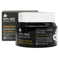 Enough Крем для лица с змеиным пептидом - Bonibelle syn-ake intense repair wrinkle cream, 80мл