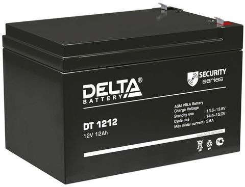 1 аккумулятор Delta DT 1212 для опрыскивателя Комфорт (Умница) ОЭМР-16, ОЭМР-16-Н, ОЭМР-16-2Н, FT42A, YY-20SW