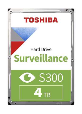 Жесткий диск Toshiba S300 Surveillance 4TB HDD 3,5