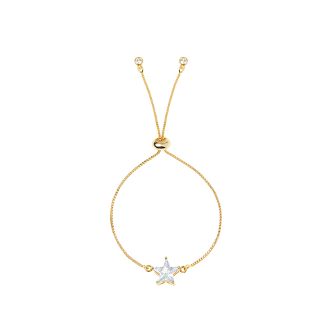 White Star Bracelet  - Gold