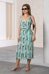 Сарафан Кристалл-1 Виотекс ЗЕЛЁНЫЙ