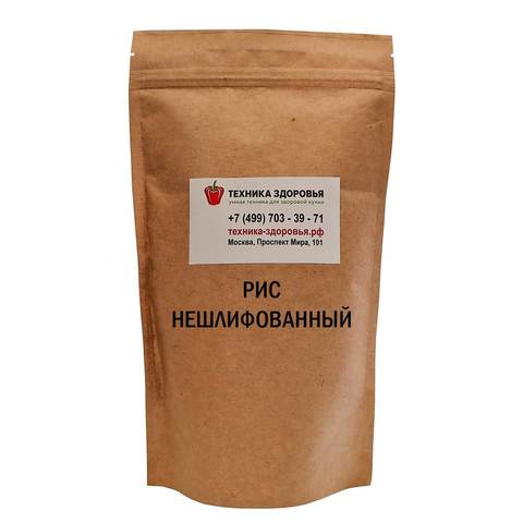 Рис нешлифованный  для проращивания Чистый Продукт «Регул» 500 г